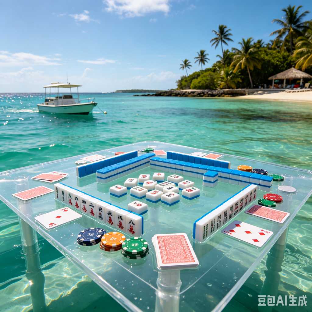 vivid color print mahjong set