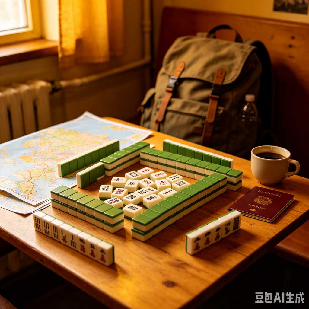 engraved texture mahjong tiles