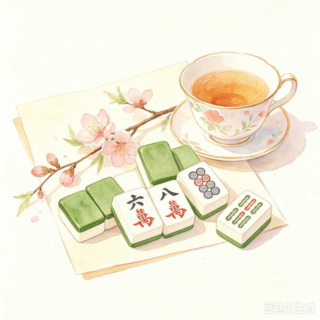 vacation mahjong set