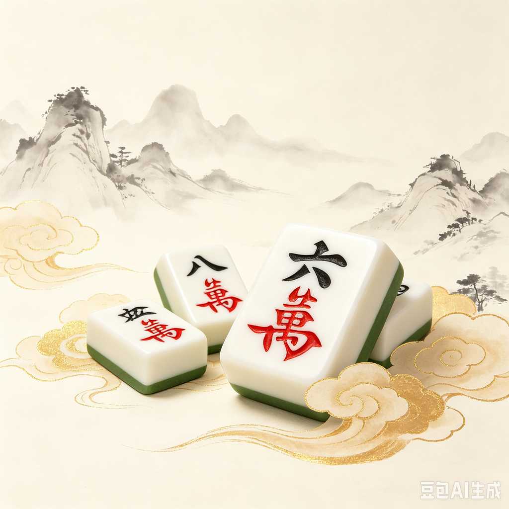 polished mahjong tiles