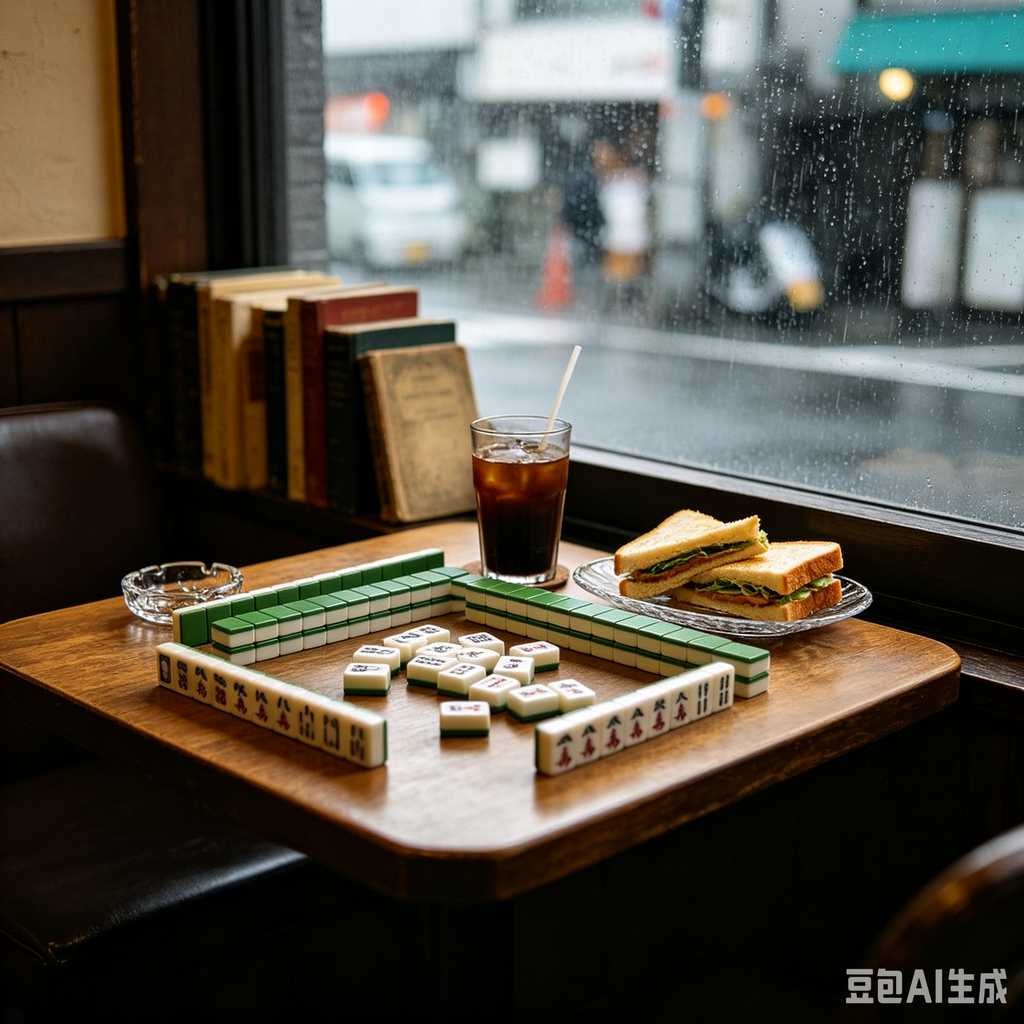 large print mahjong set