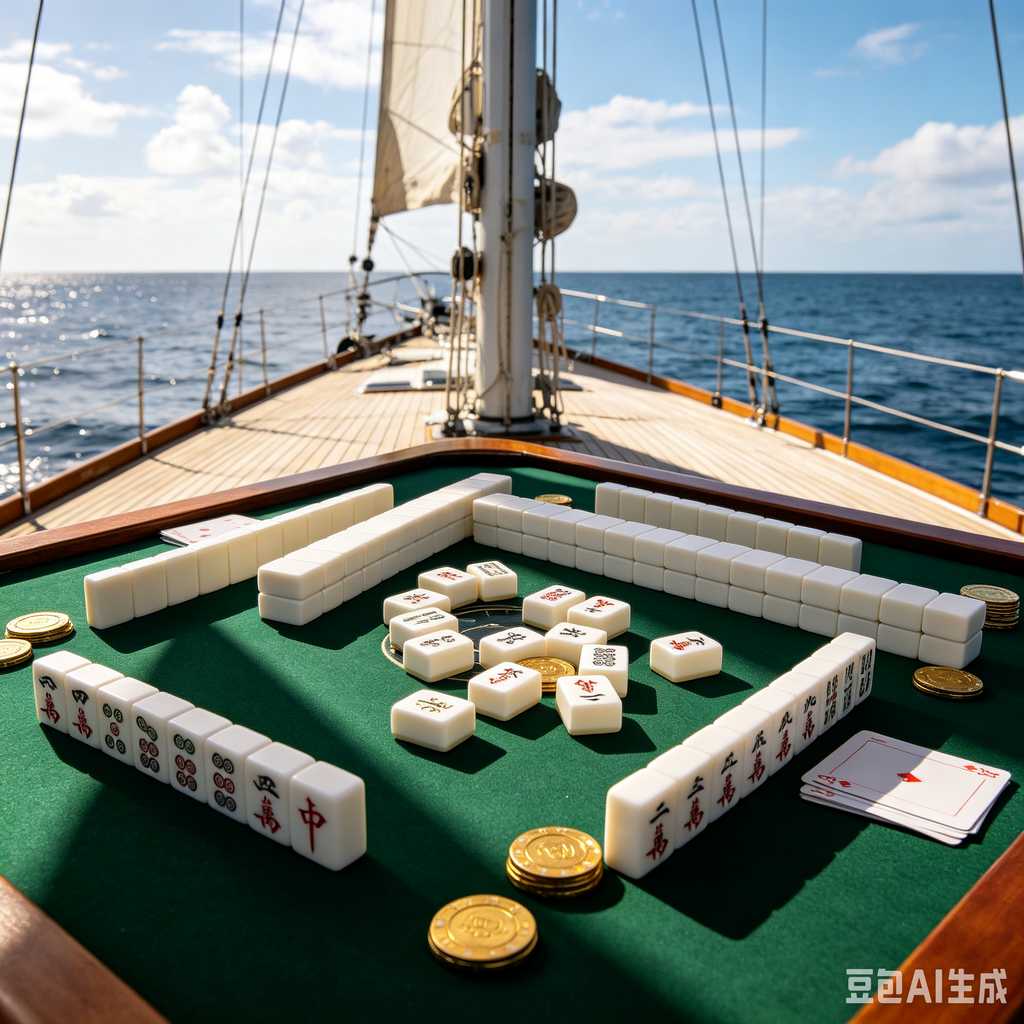 large print mahjong set
